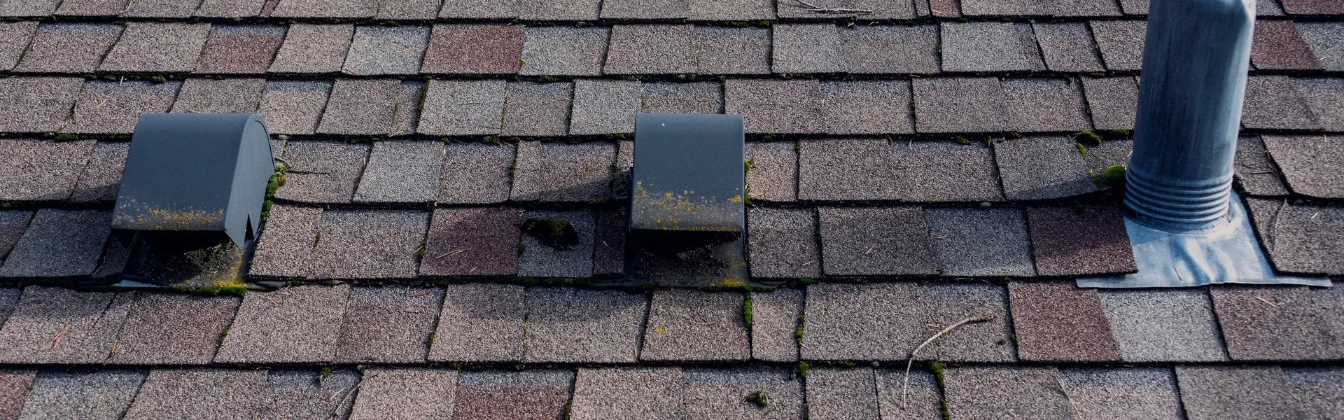 Layers and ventilation of a residential roofing system on a Central Texas home