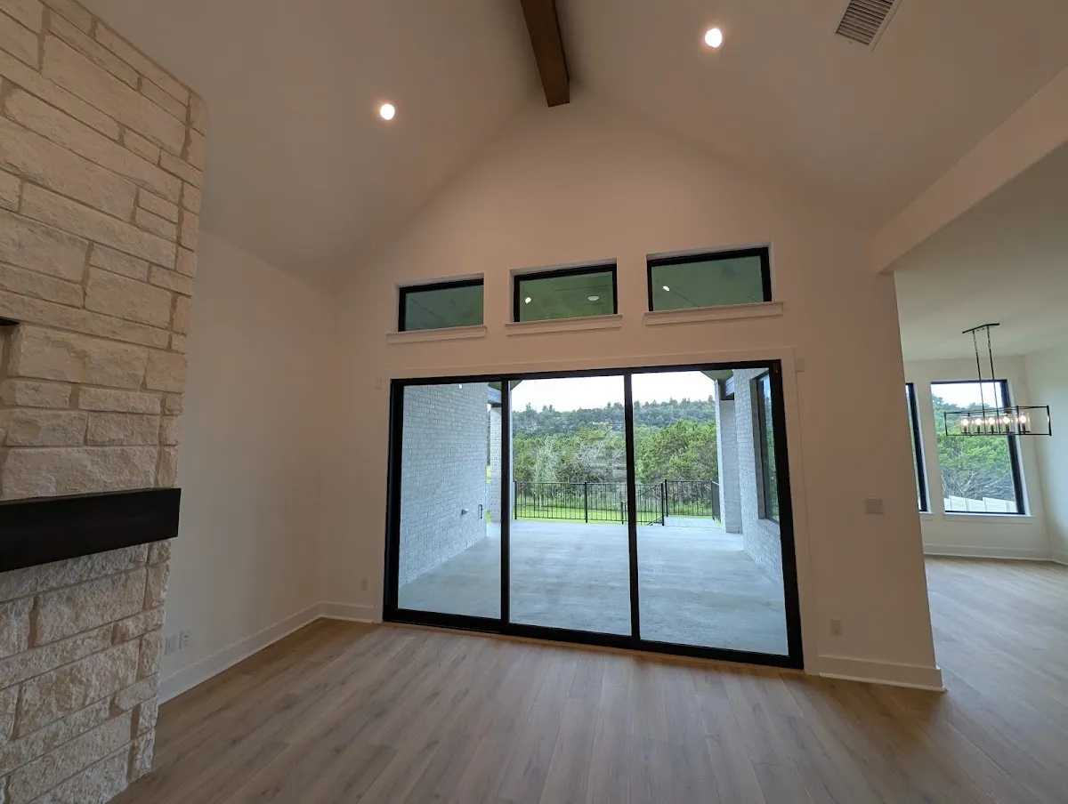 Interior painting project documentation before move in Georgetown Texas