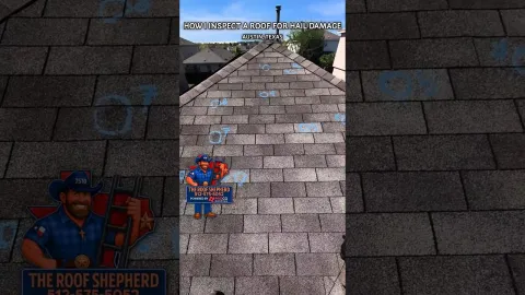 How to Identify Hail Damage on a Texas Roof